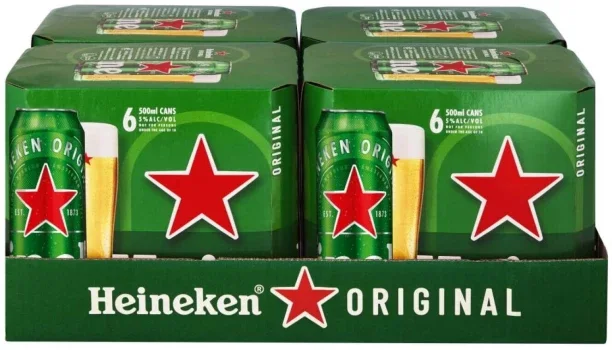 Heineken Beer Lager Can