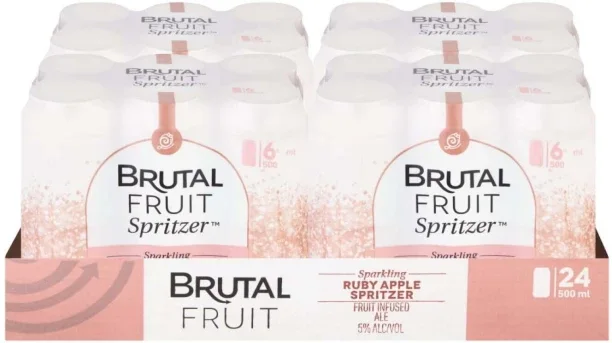 Brutal Fruit Ruby Apple-Spritzer Spirit Cooler